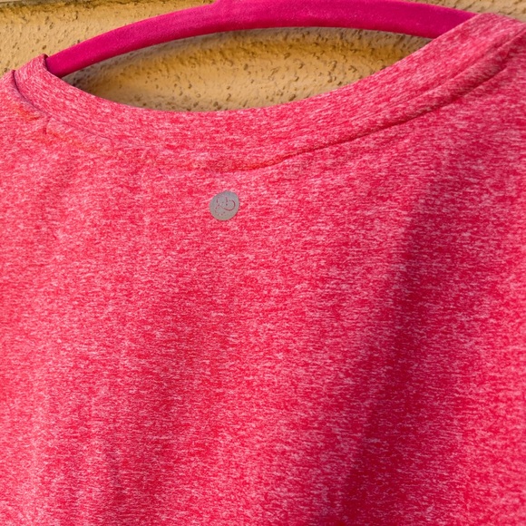 Zella Pink Workout Sleeveless Crop Top with Waist Line Length for Women - Picture 4 of 4